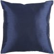 Solid Luxe Navy Pillow Online