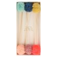 Multi Pompom Cake Toppers Sale