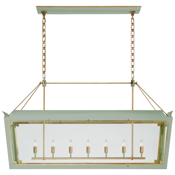 Caddo Large Linear Lantern in Various Colors Online Sale