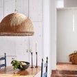 Augusta Rattan Pendant Chandelier For Discount