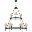 Classic Two-Tier Ring Chandelier Online Sale