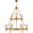 Classic Two-Tier Ring Chandelier Online Sale