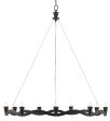 Serpentina Chandelier by Currey & Company Discount