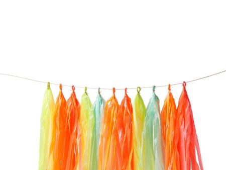 Neon Tassel Garland Online now