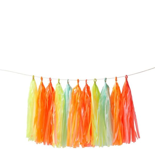 Neon Tassel Garland Online now