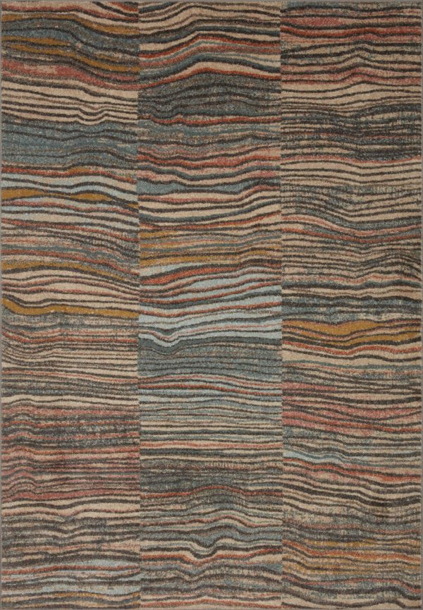 Chalos Charcoal Multi Color Rug Online