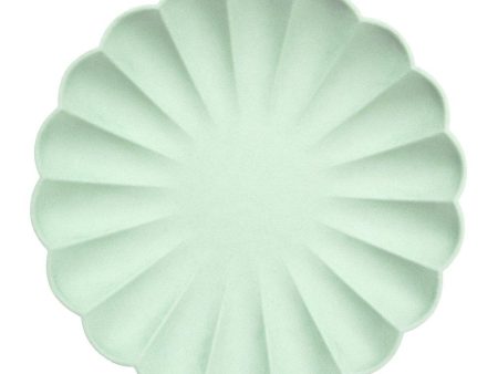 Pale Mint Simply Eco Large Plates Discount