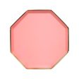 Neon Coral Side Plates Online