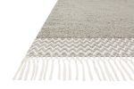 Aries Hand Woven Dove Rug Discount