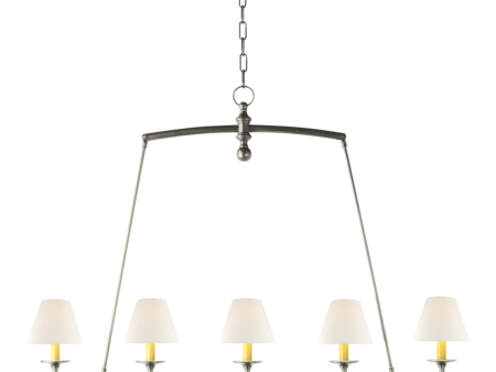 Classic Linear Chandelier For Sale