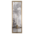 Regent Rectangular Sconce in Various Colors For Sale