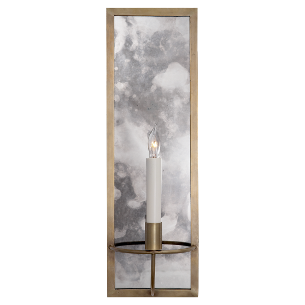 Regent Rectangular Sconce in Various Colors For Sale